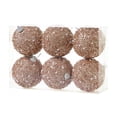 thumbnail image 1 of Wosthever 6x Adornos De Bolas De Navidad En Cantidades Abundantes Adornos Verdes Ligeros Y Duraderos Hechos De Espuma Kits de decoración para fiestas oro rosa, 1 of 6