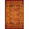thumbnail image 4 of Unique Loom 3134669 2 x 3 ft. Imperial Bosphorus Rectangular Rug, Burgundy, 4 of 4