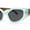 Blue Brown - Black, variant on Womens Mod Squared Cat Eye Plastic Chic Fashion Retro Sunglasses All Black