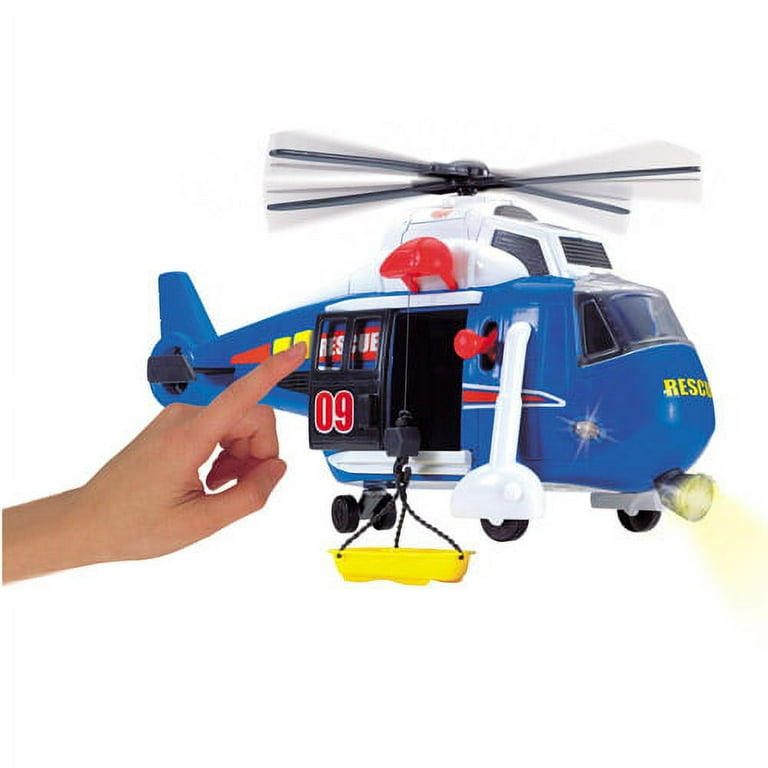 Dickie Toys 203714006 Hélicoptère de Police hélicoptère Jouet