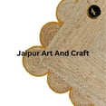 thumbnail image 3 of Jaipur Art And Craft Yellow Border Jute Area Rug Rectangle Hand Braided Floor Carpet (8x10 Sq ft), 3 of 7
