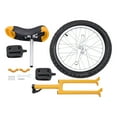 thumbnail image 4 of Miamancy 16" Unicycle Yellow Black Adjustable Seat Sports, 4 of 15
