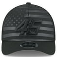thumbnail image 2 of Men's New Era Black Tyler Reddick American Flag 9FORTY M-Crown A-Frame Adjustable Hat, 2 of 5