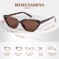 thumbnail image 4 of Gafas de sol OPTOFENDY OP6913 Cat Eye Vintage para mujer, 4 of 7