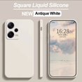 thumbnail image 3 of Redmi Note 12 Pro Case Square Liquid Silicone Phone Cases For Xiaomi Redmi Note 12 Pro Plus Note12Pro 4G Note12 Pro Soft Cover, 3 of 5