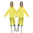 thumbnail image 2 of Lot de 2 Imperméables pour Enfants, Ponchos de Pluie Réutilisables avec Capuchon et Manches Imperméables, 2 of 5