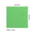 thumbnail image 2 of Uxcell Origami Paper Double Sided for Art Craft Project Beginner 100 Sheets Green 5.5x5.5 inch, 2 of 5