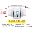 thumbnail image 2 of 4Inch Duct Blower Fan Ventilating Ventilation Channnel Pipe Exhaust Air Extractor For Kitchen Bathroom Ventilator ,Fast Wind Speed, 2 of 7