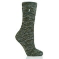 thumbnail image 5 of Women's Heat Holders Original 7x Warmer Multi Twist Crew Socks Color: Teal Size: N/A, 5 of 5