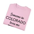 thumbnail image 3 of Novelty Tourism Vacations Location Lover Travel Enthusiast Novelty Province Hometown States Patriotic  Unisex Garment-Dyed T-shirt, 3 of 4
