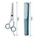 thumbnail image 5 of Tijeras/tijeras de corte de pelo con borde de maquinilla de afeitar profesional para peluquero/salón, tijeras de pelo de acero inoxidable, lo mejor para peluquería con cuchillas muy afiladas Xemadio 220051, 5 of 9