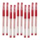 thumbnail image 4 of 10 piezas de 0.5 mm Bolígrafo Zulema Bolígrafos rojo Gel de punta fina, 4 of 7