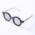 thumbnail image 4 of Kids Vintage Round Shape Sunglasses Solid Color Frame UV400 Anti-UV Glasses, 4 of 8