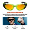 thumbnail image 2 of Youth Sports Polarized Sunglasses for Boys Kids Teens Age 8-16 Baseball Cycling Running Glasses, 2 of 7