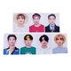 thumbnail image 2 of Gwong Juguete Tarjeta de BTS de moda Decorativo Decorativo Papel Bantan Boys Tarjetas Postales Para Regalo Gwong 30009305, 2 of 6