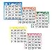 thumbnail image 3 of American Games Bingo Paper Game Cards - 1 Card - 5 Sheets - 100 Books - 4 Inch Square Size Disposable Cards - Made in USA, 3 of 3