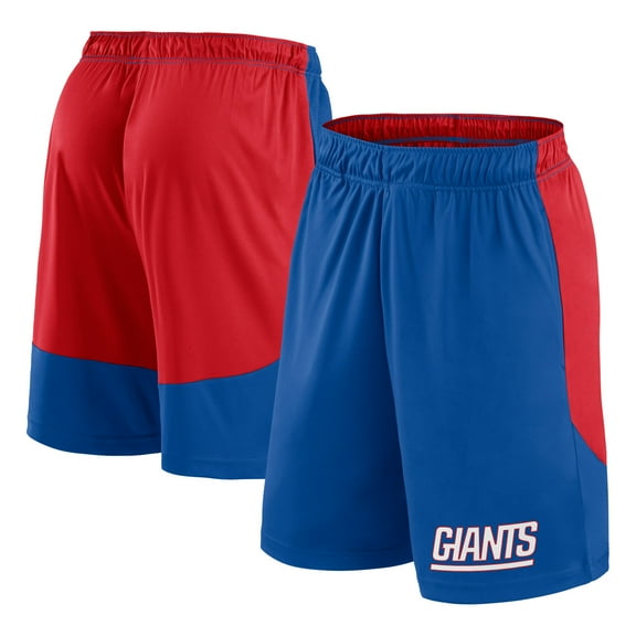 Men's Fanatics Royal/Red New York Giants Launch Shorts