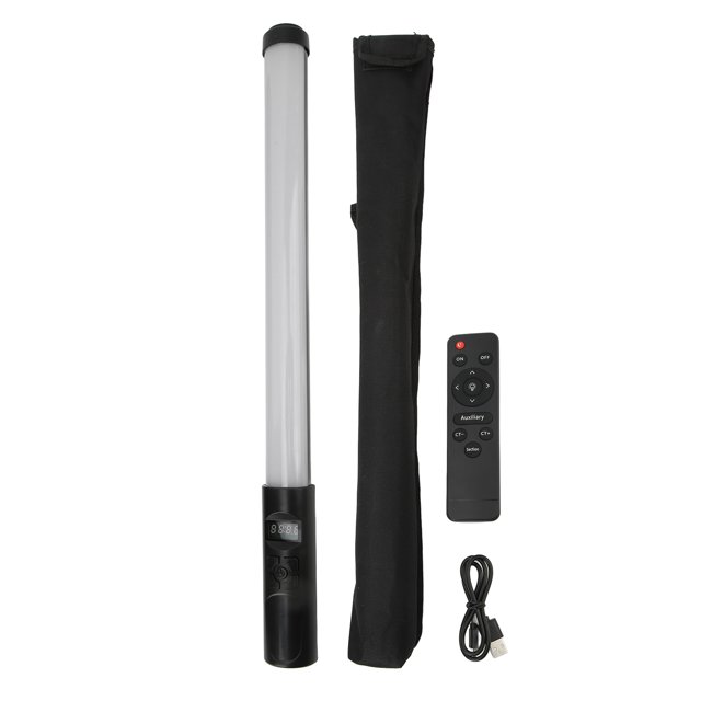Portable RGB Handheld LED Video Light Wand Stick Outdoor Photography Full Color RGB Live Fill Light Beauty Photo Stick