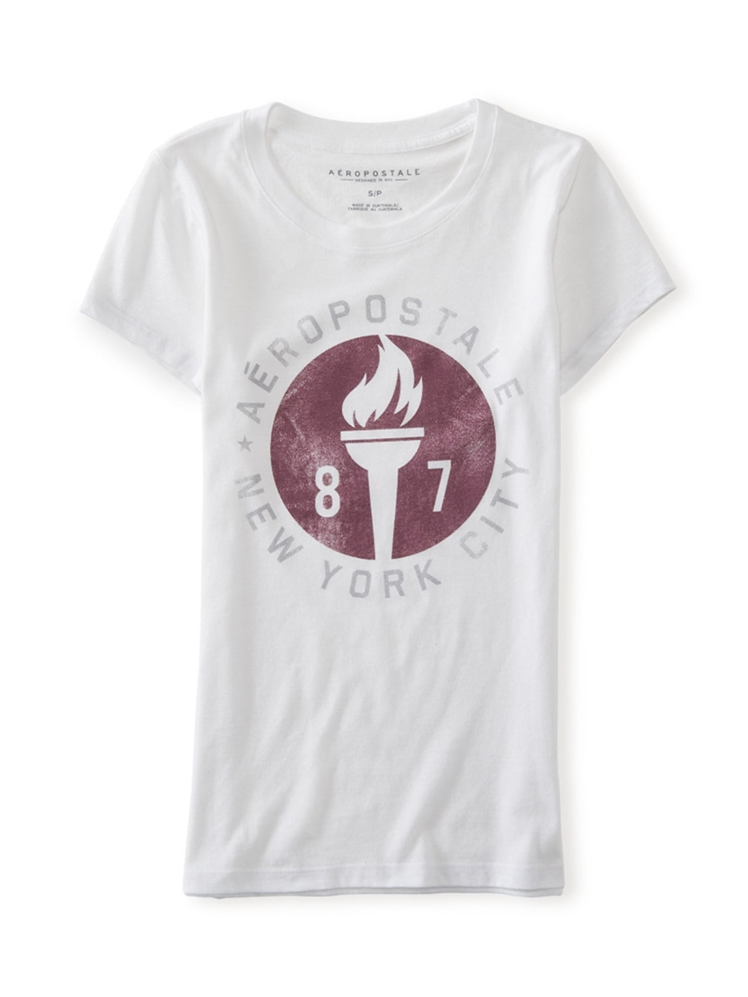 AEROPOSTALE Womens New York Liberty Graphic T-Shirt