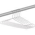 thumbnail image 6 of ZOENHOU 50 Pack 16.5 Inch Stainless Steel Wire Hangers,  Metal Coat Hangers,  Heavy Duty Clothes Hangers for Dry/Wet Clothes, 6 of 6