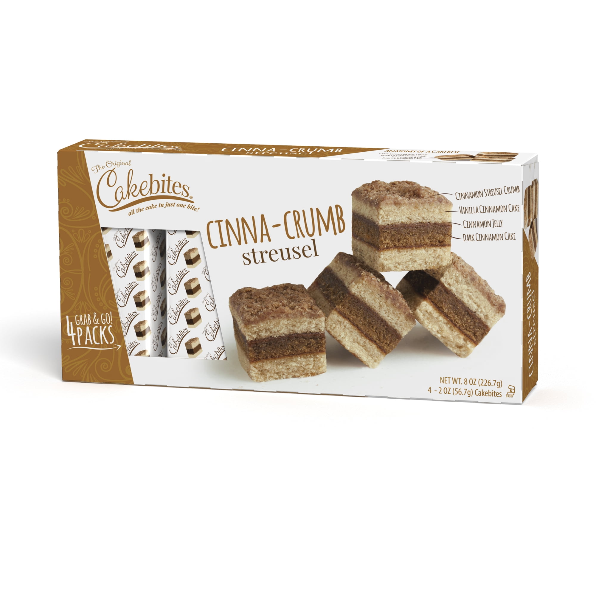 Original Cakebites Frosted Coffee Cake Cakebites Family Pack