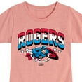 thumbnail image 3 of Marvel Captain America - Rogers - Toddler and Youth Girls Fitted Short Sleeve Graphic T-shirt, 3 of 5