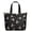 Dog, variant on Bohemian Style Women’s Travel Duffel, Rainbow Retro Weekender Bag with Tribal and Artistic Details, Carry-on Tote for Daily Commute and Trips