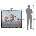 thumbnail image 2 of Rocket Power Blanket, 50"x60" Otto, Reggie and Twister Skate Woven Tapestry Cotton Blend Fringed Throw Blanket, 2 of 6