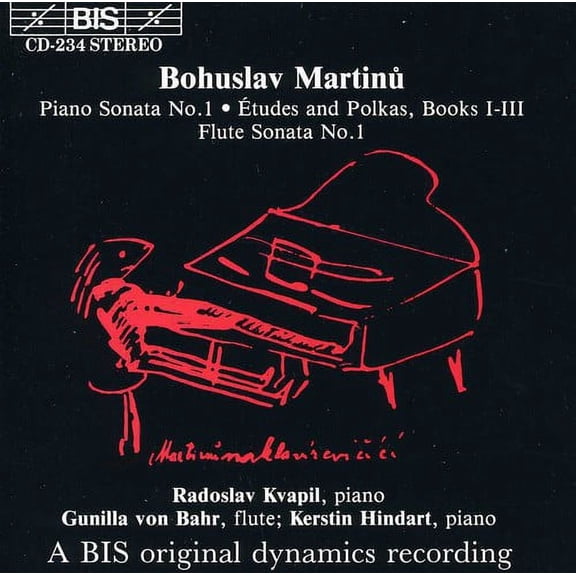 Bohuslav Martinu - Piano Sonata 1 - Music & Performance - CD