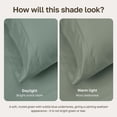 thumbnail image 2 of California Design Den King Size Duvet Cover - 400 Thread Count, 100% Cotton Sateen, Comforter Cover - Sage Green, 2 of 9