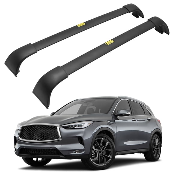 SCITOO Roof Rack Cross Bars Fit For Infiniti QX50 QX55 2019-2024 165LBS,Heavy Duty Aluminum Roof Crossbars Rooftop Luggage Kayak Racks Carrier Black