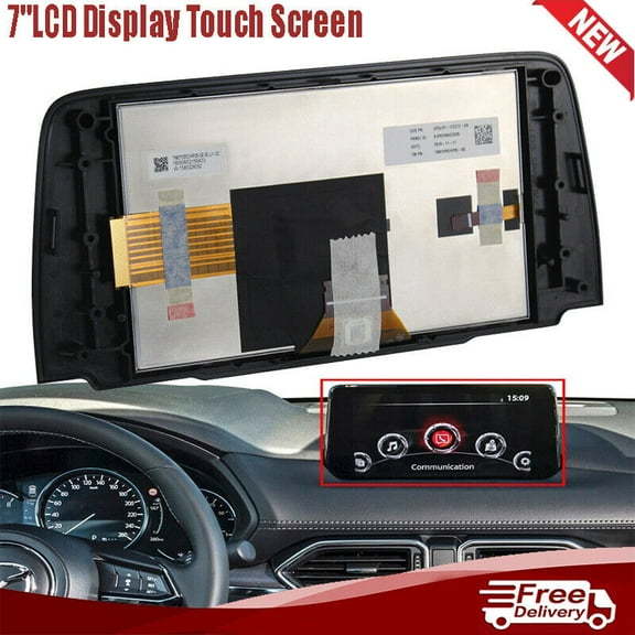 Replacement For 2017 Mazda CX-5 7" LCD Display Touch Screen Radio Navigation
