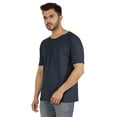 thumbnail image 3 of Inkmeso Mens Short Sleeve Solid Raglan T-shirt Cotton Casual Baseball Tee Shirt, 3 of 7