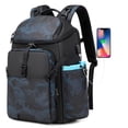 thumbnail image 2 of Mochila Tuceng para cámara réflex digital, réflex digital o sin espejo, bolsa grande para fotografía para hombres y mujeres con compartimento para portátil y soporte para trípode (azul)..., 2 of 8