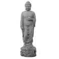 thumbnail image 2 of Estatuil pequeña de Buda, meditación, artesanía, para decoración del de sa de yoga del jardín del hogar, 2 of 9