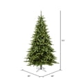 thumbnail image 3 of Vickerman 9.5' x 66" Camdon Fir Artificial Christmas Tree with Warm White Dura-lit LED Lights, 3 of 6