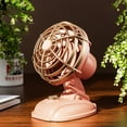 thumbnail image 2 of Mini Classic Vintage Fan | Retro Metal Air Circulator with Original Base for Desk & Bedside | 2 Speeds, Desk Fan for Bedroom, Home, Office Clearance, 2 of 11