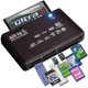 thumbnail image 1 of Lector de tarjetas de memoria todo en uno, adaptador USB SD, SDHC, Mini Micro, M2, MMC, XD, CF, MS, 1 of 6