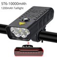 thumbnail image 1 of 10000mAh Front Bike Light 5T6 3000 Lumens Bicycle Light USB Rechargeable Powerful Flashlight MTB Lamp LED Headlight Rear Light ,Powerful Illumination, 1 of 7