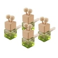 thumbnail image 3 of lionlar 4 Pieces Car Aromatherapy Diffuser Bottles Car Accessory Car Air Freshener Decor Green, 3 of 9