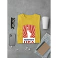 thumbnail image 3 of Independence Usa Emblem T-Shirt Men -Image by Shutterstock, Male Medium, 3 of 4