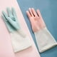 thumbnail image 2 of 1 par de guantes de limpieza de silicona, guantes de limpieza para lavavajillas, estropajo, esponja para lavar platos, guantes de goma, herramientas de limpieza, 2 of 4