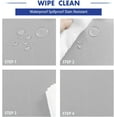 thumbnail image 5 of Rectangle Tablecloth - x - Washable Polyester Rectangular Table Cloth for Dining Room Tables Stain and Spillproof Table Cover, 5 of 5