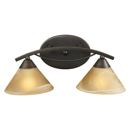 - Elk Lighting Elysburg Vanity Light Bar - Aged Bronze
