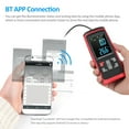 thumbnail image 3 of Digital Light Meter Lux Meter Split Type LCD Handheld Illuminometer Luminometer Light Meter for Illuminom Photography Spectrom Measuring Range 0-200,000 Lux Lux/Fc Unit, 3 of 7