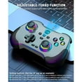 thumbnail image 3 of Wireless Mobile Gaming Controller - Compatible With IPad/iPhone/Tablet, Cloud Remote Joystick For IOS/Android, Features Macro Buttons, Hall-Rocker, Hall-Trigger - Starry Star Edition, 3 of 7
