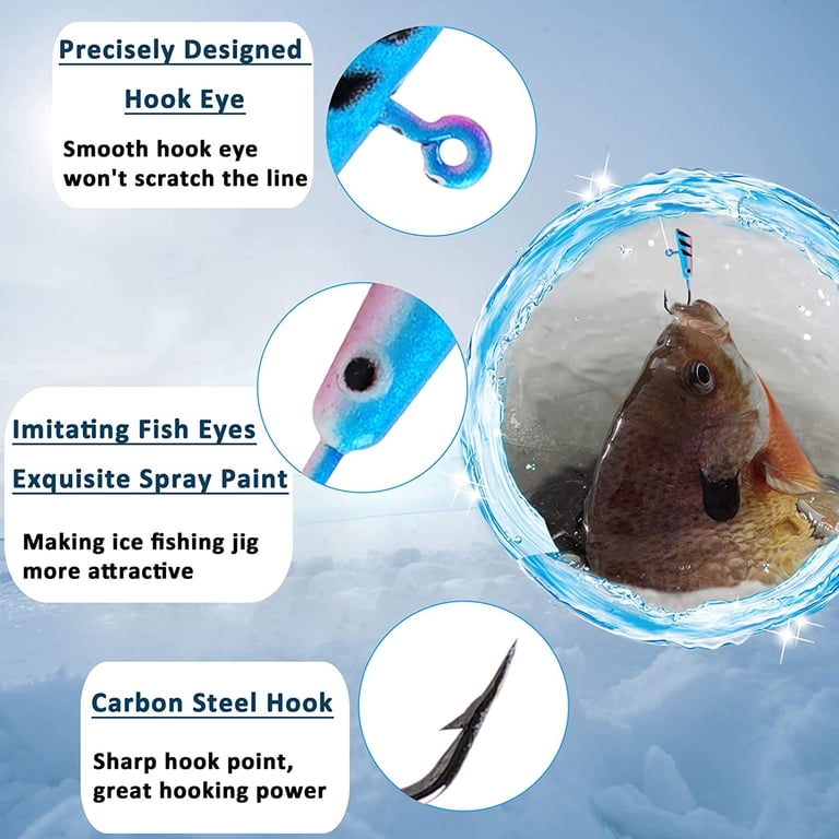 13 fishing ice fishing lures Plastics BAMF Snozberry the Madpole means business 13 Fishing 