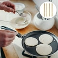 thumbnail image 3 of 4 Pcs Household Cooking Tool Non Stick Utensils Pancakes Metal Kitchen Turner Bamboo, 3 of 6