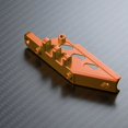 thumbnail image 5 of Montaje de enlace trasero de aleación de aluminio Vogacara para AXIAL 1/10 ROCK RACER 90026 Naranja, 5 of 5