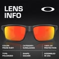 thumbnail image 4 of Oakley OO9449 Gibston Square Shaped Polarized Sunglasses for Men - Includes Official Eyewear Kit - Black Ink Frame with Prizm Ruby Lens, 4 of 6